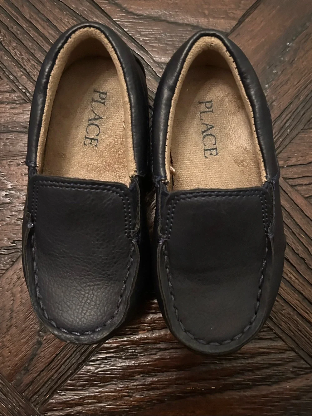 The Children's Place Navy Boys Slip-On Loafers